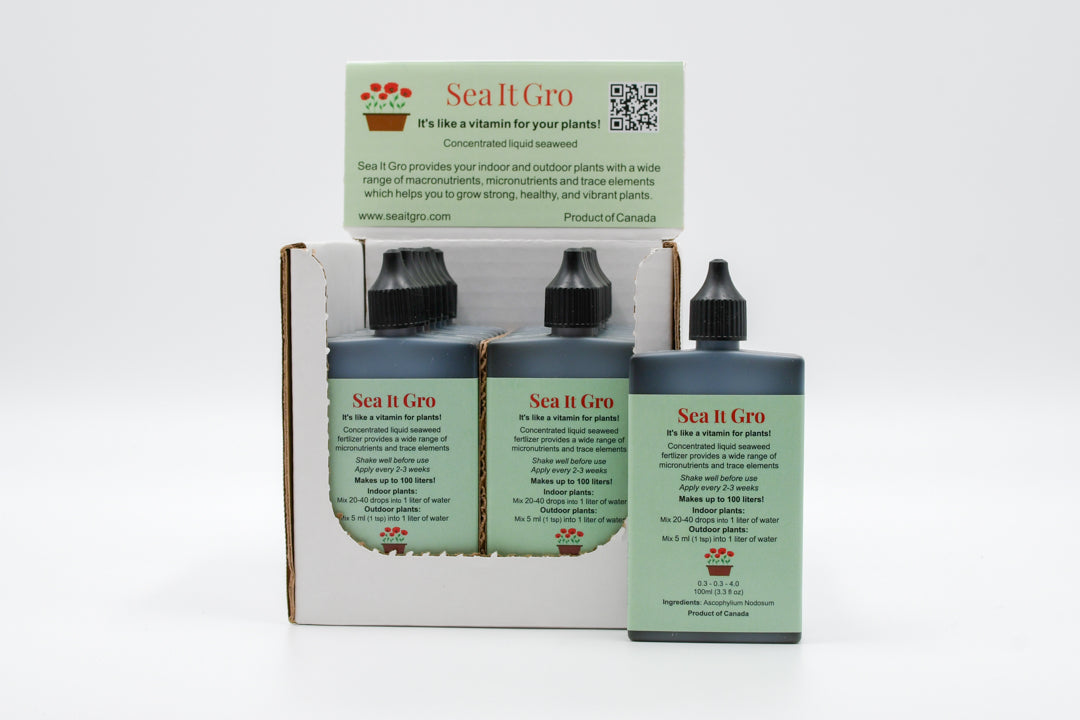 organic liquid seaweed fertilizer Sea It Gro Liquid Seaweed Plant Fertilizer